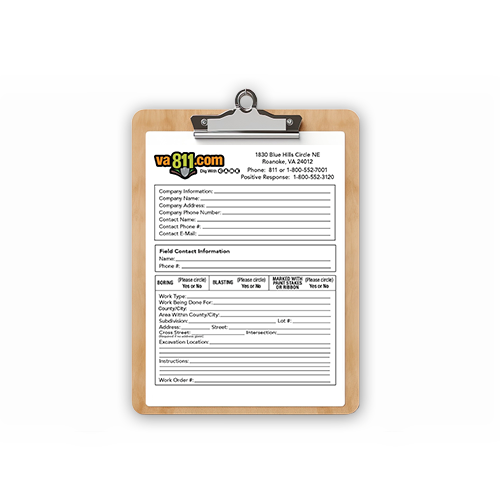 Locate Request Checklist